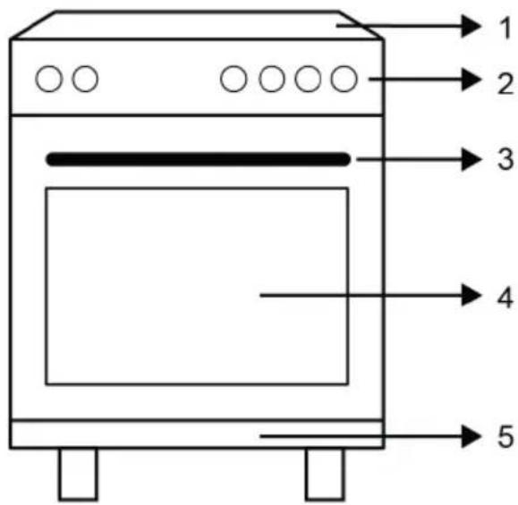 BEKO FBG62030GXCT - Présentation de l'appareil - 1
