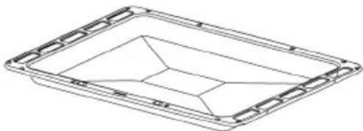 BEKO FBG62030GXCT - Standard tray - 1