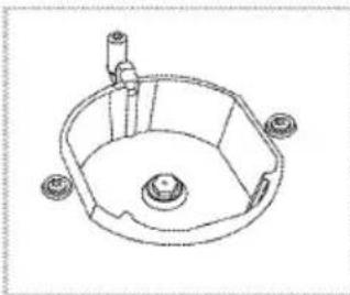 BEKO BGM11225EX - Remplacement de l'injecteur pour les brûleurs - 1