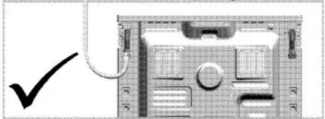 BEKO BGM11225EX - Choix du côté du raccordement au gaz Si votre appareil dispose de deux sorties - 4