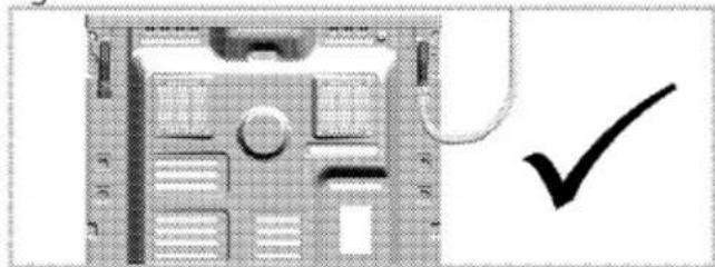 BEKO BGM11225EX - Choix du côté du raccordement au gaz Si votre appareil dispose de deux sorties - 2