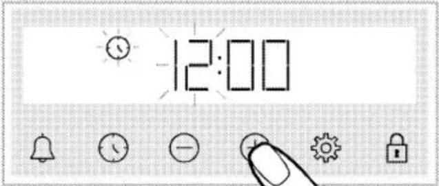 BEKO BGM11225EX - Réglage de l'heure pour la première fois - 2