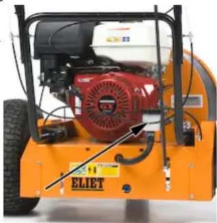 Eliet BL450E - Contrôler l'huile hydrostat (EZR) - 1
