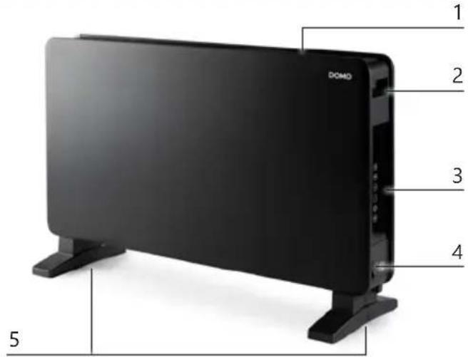 DOMO DO7355CH - ONDERDELEN - 2