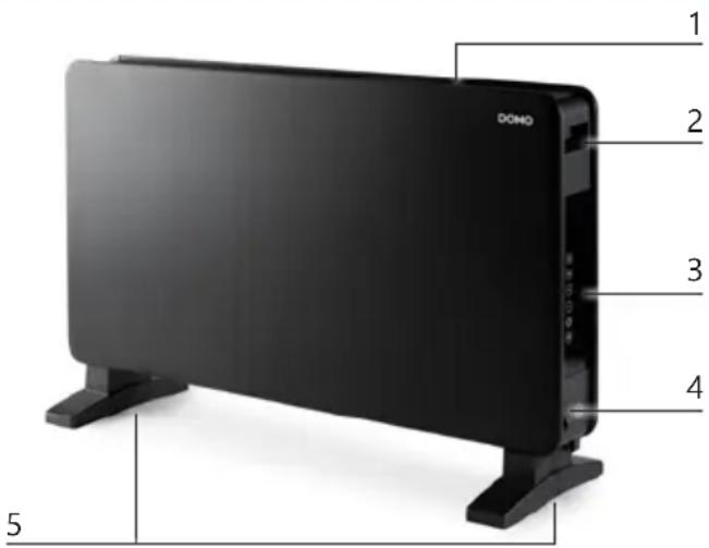 DOMO DO7355CH - TEILE - 2