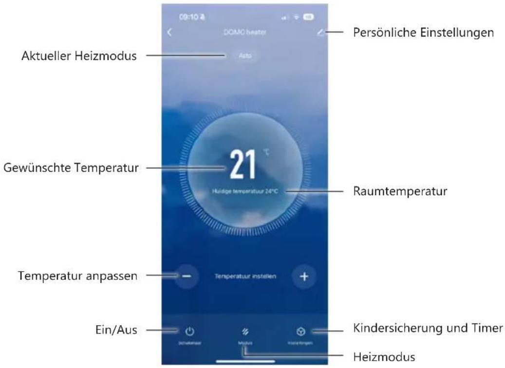 DOMO DO7355CH - BEDIENUNG IN DER APP - 1