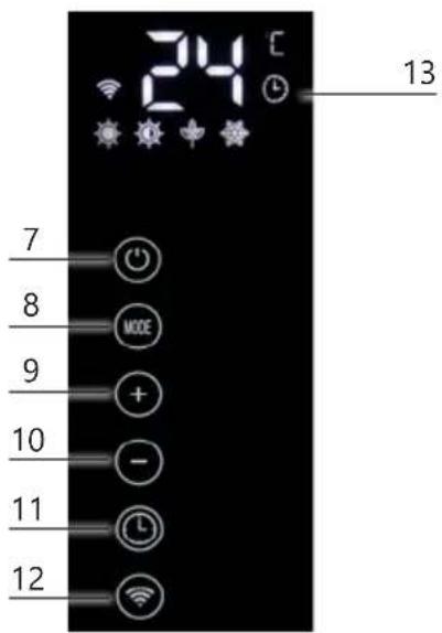 DOMO DO7355CH - PANEL DE CONTROL - 1