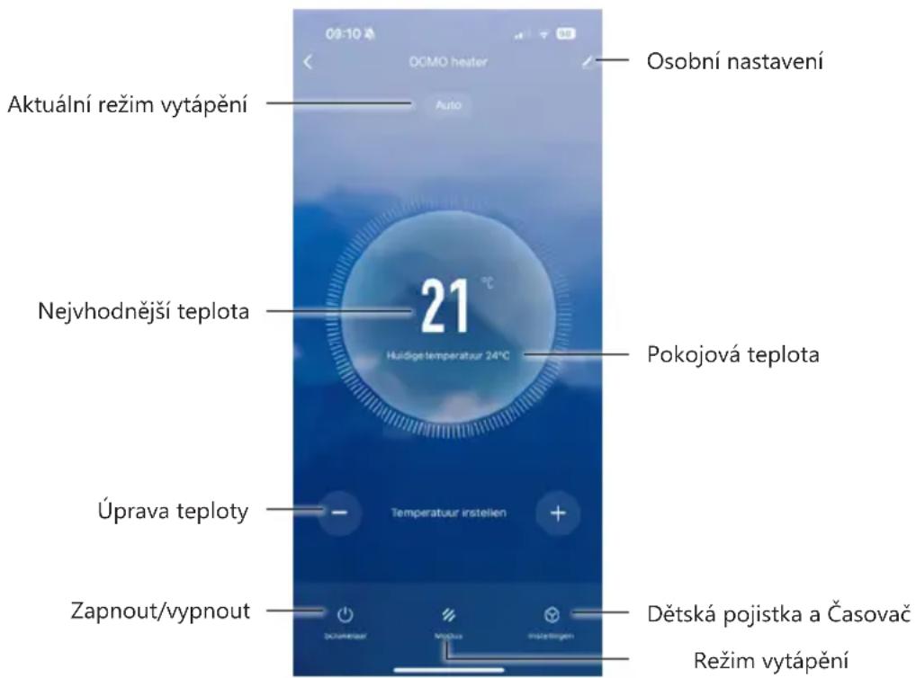 DOMO DO7355CH - OVLÁDÁNÍ V APLIKACI - 1