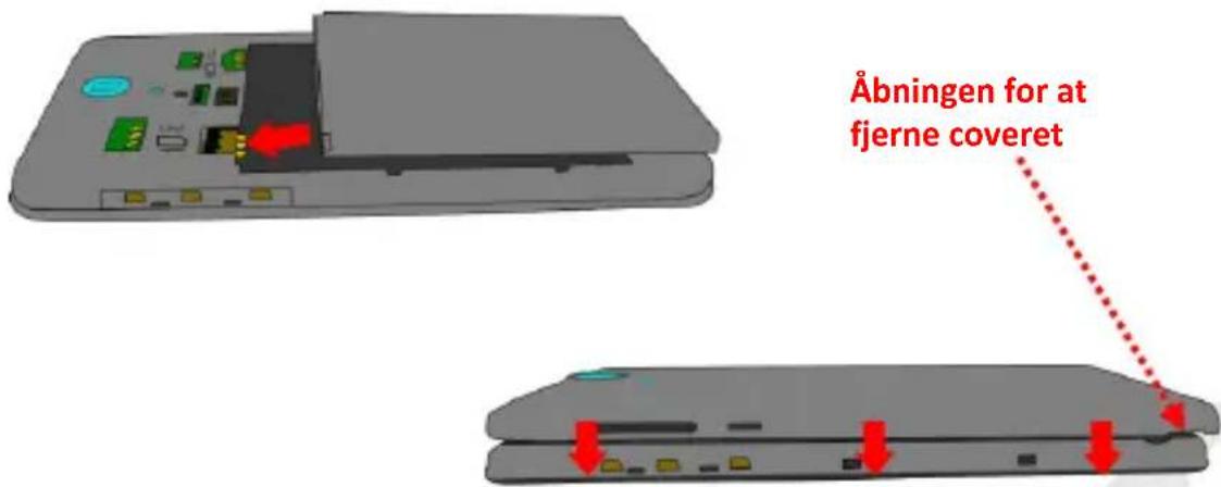 NGM You Color E507 - Indsæt batteriet - 1