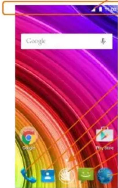 NGM You Color E507 - Schermata di Standby - 3