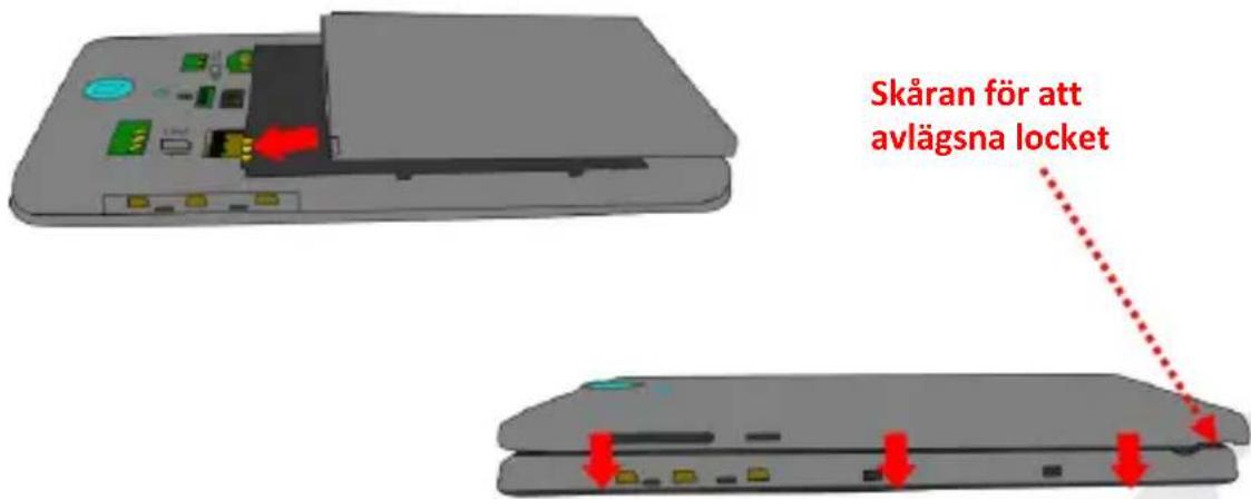 NGM You Color E507 - Sätt in batteriet - 1