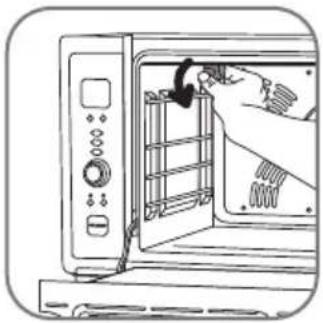 ROWENTA Gourmet Pro OC787B - · Changing the internal bulb - 1