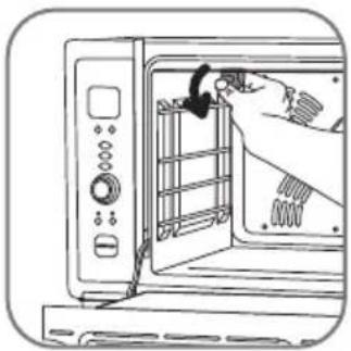 ROWENTA Gourmet Pro OC787B - 2.1·Het binnenste lampje reinigen - 1