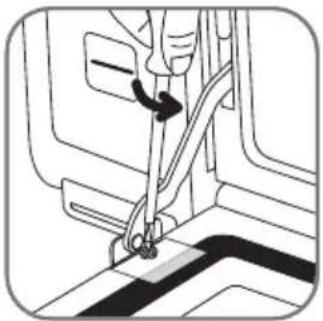 ROWENTA Gourmet Pro OC787B - · Dismantling the door - 1