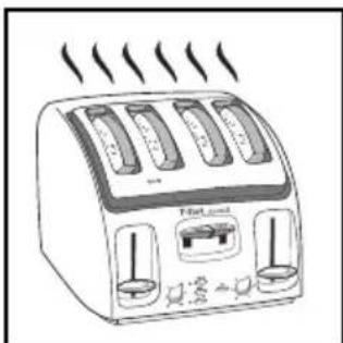 TEFAL Avante 533250 - TOASTING BREAD - GRILLAGE DU PAIN - 4