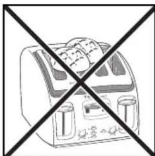 TEFAL Avante 533250 - DO NOT -À NE PAS FAIRE - 5