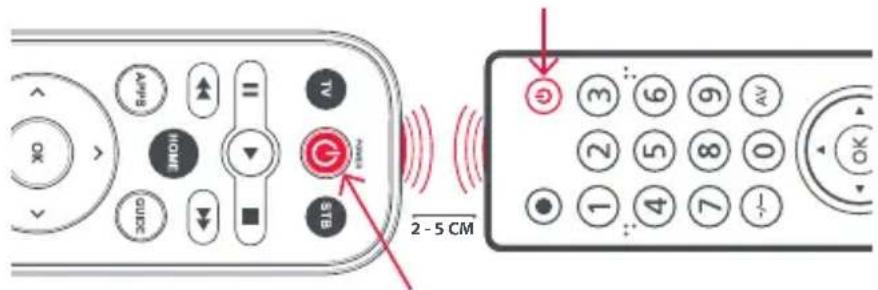 ONE FOR ALL EazyClean URC 9290 - FONCTION D'APPRENTISSAGEI - 1