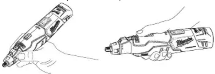 MILWAUKEE M12 252520 - Using the Rotary Tool - 1