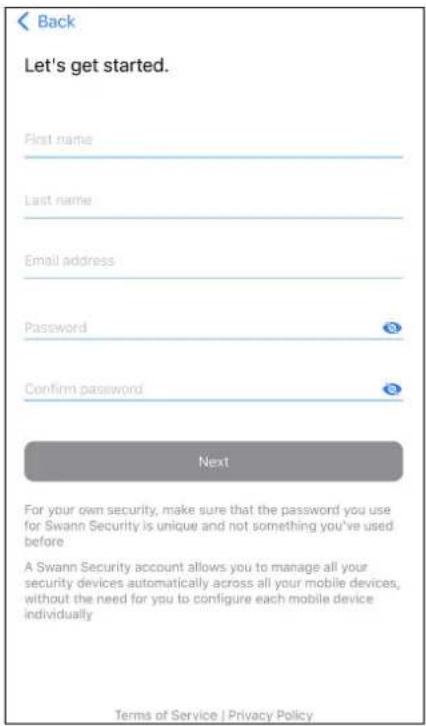 SWANN SONVK876806B2D - Installation de l'application SWANN security - 4