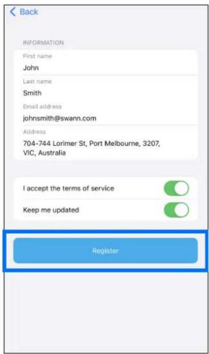 SWANN SONVK876806B2D - Installation de l'application SWANN security - 6