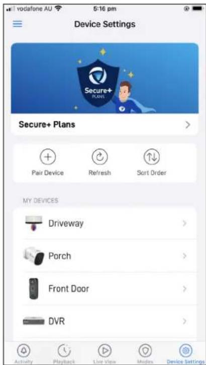 SWANN SONVK876806B2D - Réglages de l'appareil - 2
