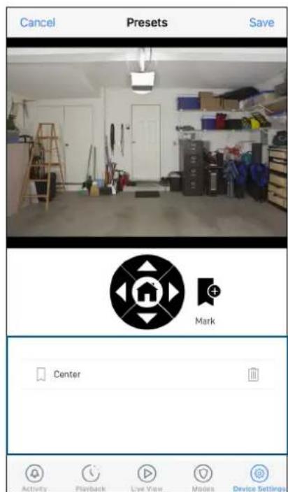 SWANN SONVK876806B2D - Création et gestion de préréglages de camera - 1