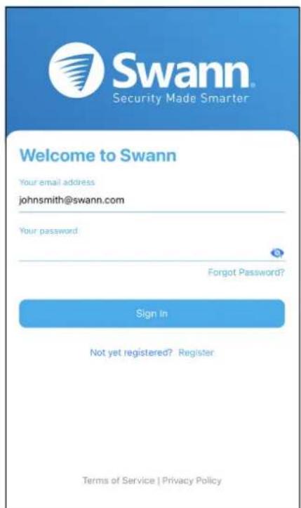SWANN SONVK876806B2D - Installation de l'application SWANN security - 8