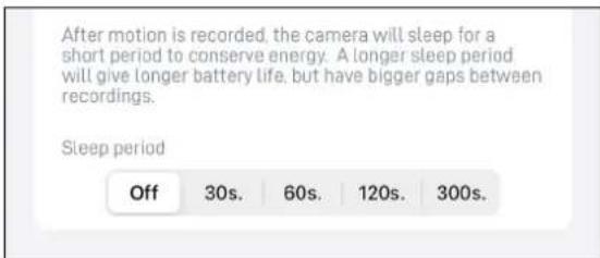 SWANN SONVK876806B2D - Réglage de la période de sommeil - 1