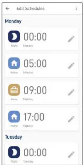 SWANN SWIFIALERTCAMPK2 - Modification d'un horaire - 3