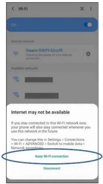 SWANN SWIFIALERTCAMPK2 - Problème « impossible de se connecter à l'appareil - 3