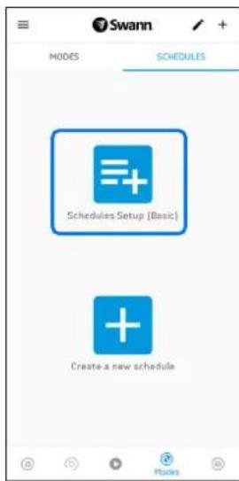 SWANN SWIFIALERTCAMPK2 - - Configuration des horaires (de base) - 2