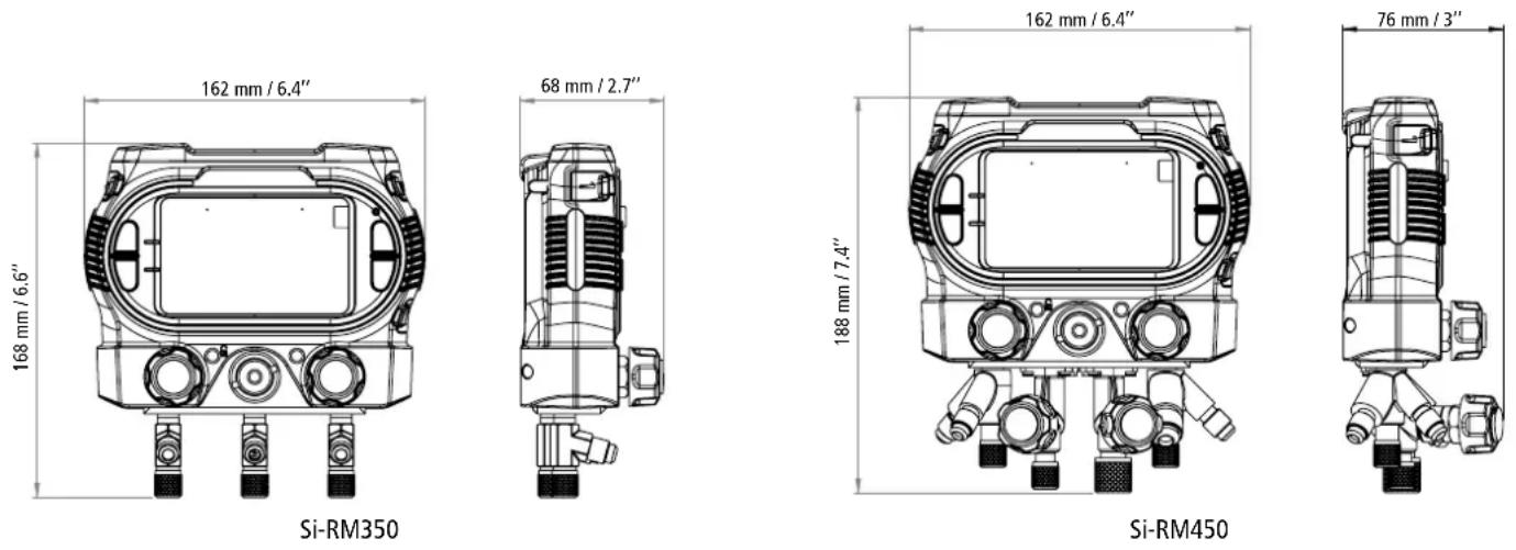 Sauermann SiRM450 - Dimensions - 1