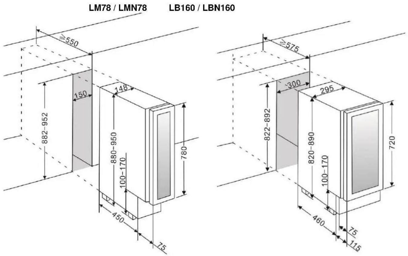 LE CHAI LMN78 - Inbouw - 1