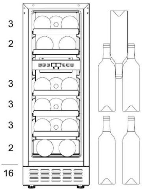 LE CHAI LMN78 - LB160/LBN160(16bouteilles) - 1