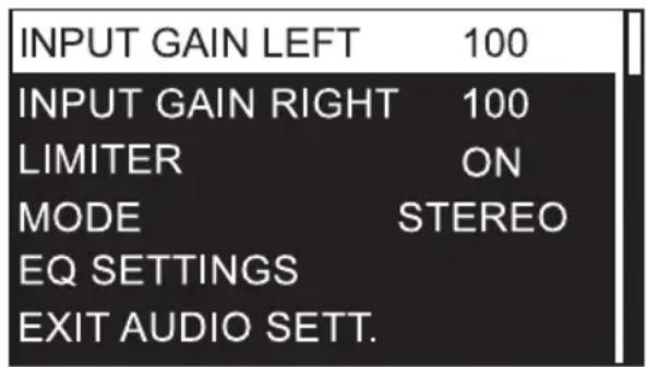 LD Systems U506 IEM T - CONFIGURAZIONE DELL'UNITÀ RADIO (RF SETTINGS) - 1