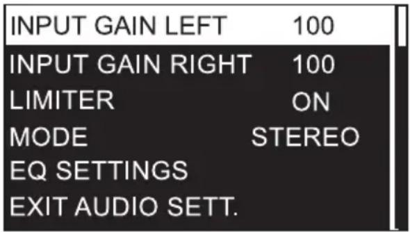 LD Systems U506 IEM T - CONFIGURATION DE L'UNITÉ RADIO (RF SETTINGS) - 1