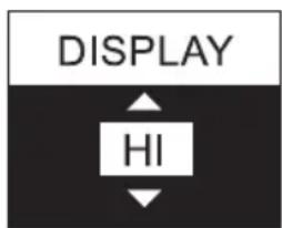 LD Systems U506 IEM T - DISPLAYHELLIGKEIT EINSTELLEN (DISPLAY) - 2