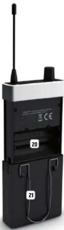 LD Systems U506 IEM T - KLIPS NA PASEK - 1