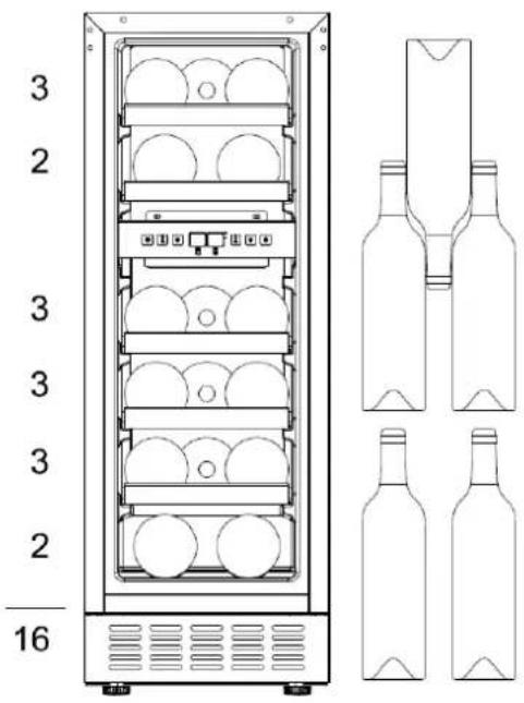 LE CHAI LB 160 - LB160 / LBN160 (16 bouteilles) - 1