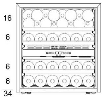 LE CHAI LB 160 - LB340 / LBN340 (34 bottles) - 1