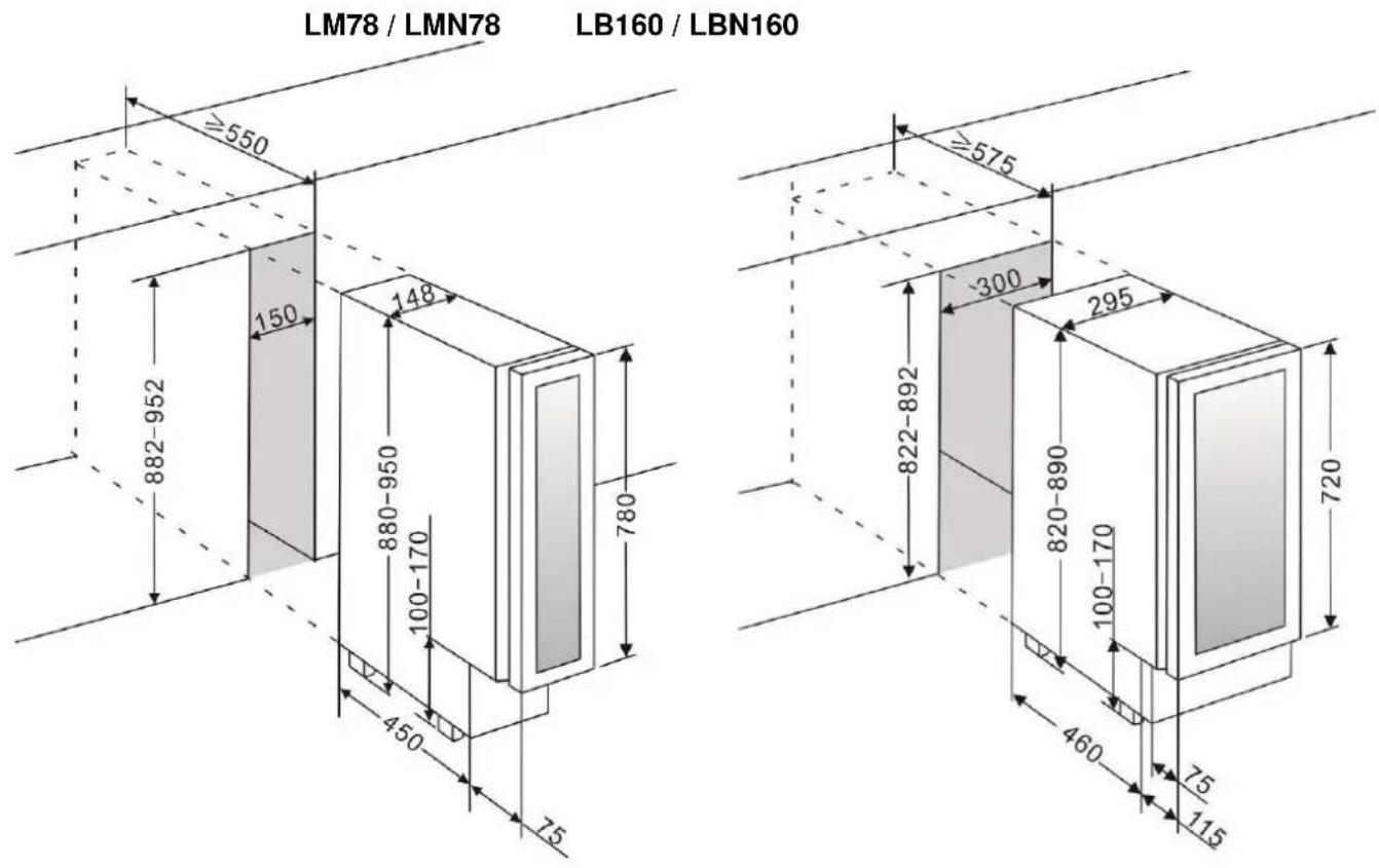LE CHAI LB 160 - Encastre - 1