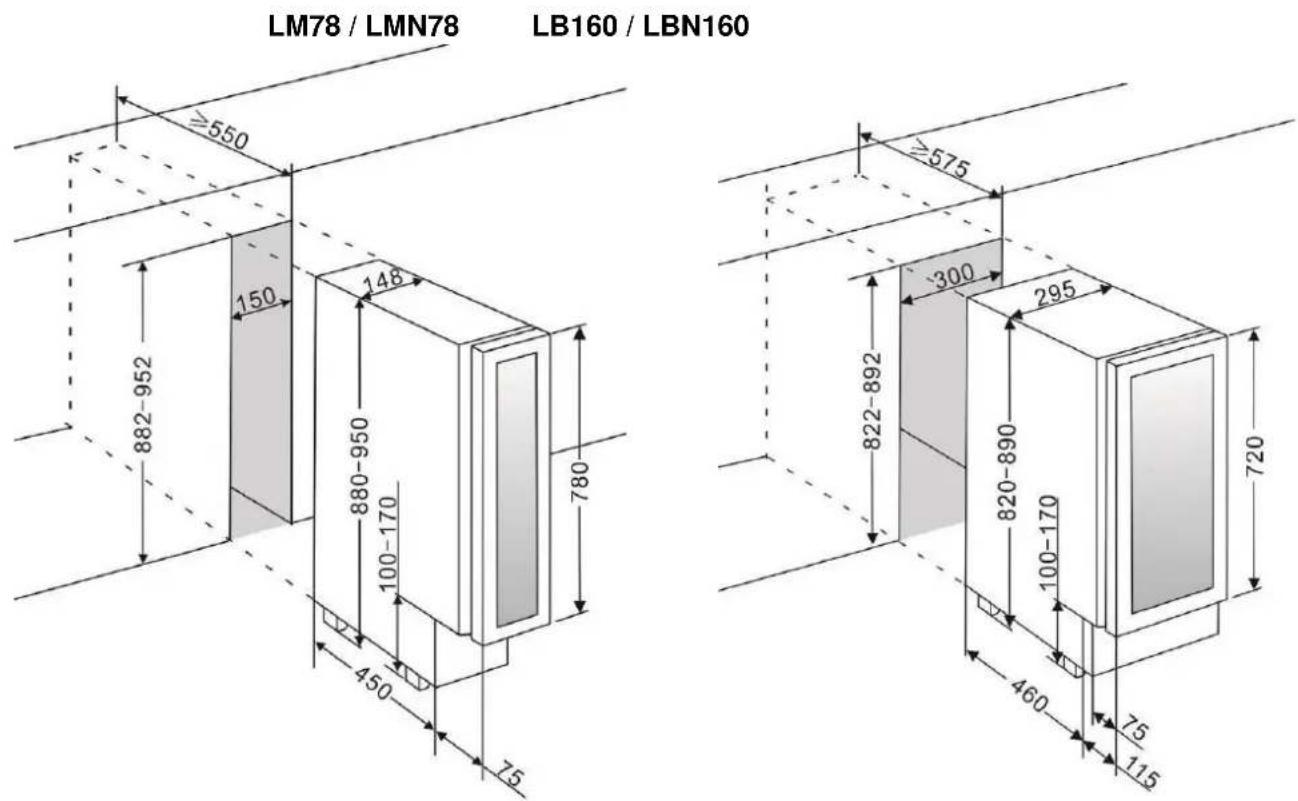 LE CHAI LB 160 - Encastrement - 1