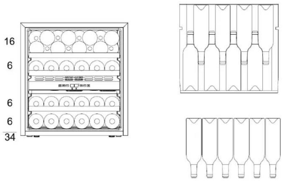 LE CHAI LB 160 - LB340 / LBN340 (34 Flaschen) - 1