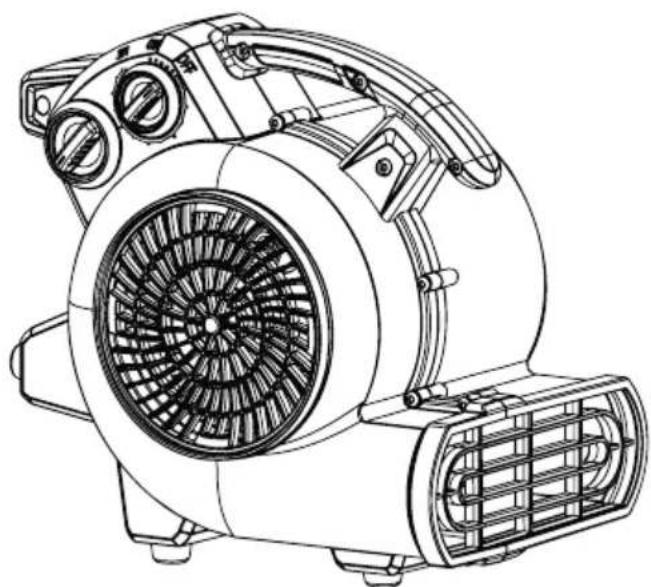 Sonnenkönig Windmaschine 23 - WINDMASCHINE 23 VENTILATORE A PAVIMENTO - 1