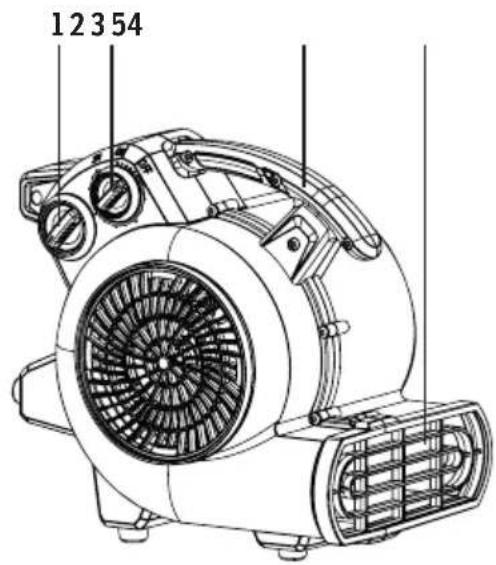 Sonnenkönig Windmaschine 23 - - TEILE / EXPOSIONSZEICHNUNG / ERSATZTEILE - 1