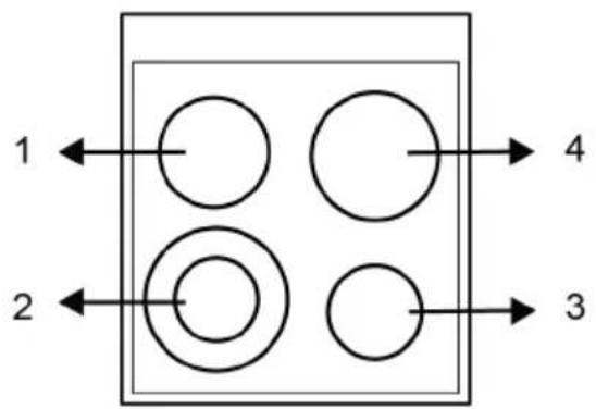 BEKO FBM6701A - Kookplaatgedeelte - 1