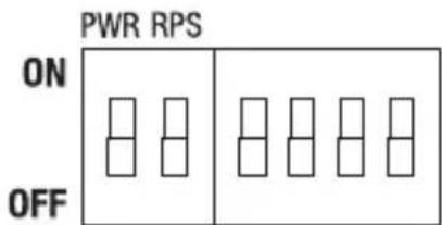 TRENDNET TIPG103i - DIP switch (TI-PG102i/TI-PG102i-M) - 1