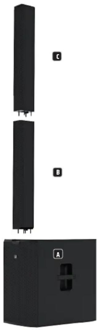 LD Systems MAUI 44 G2 SUB - Structure - 1