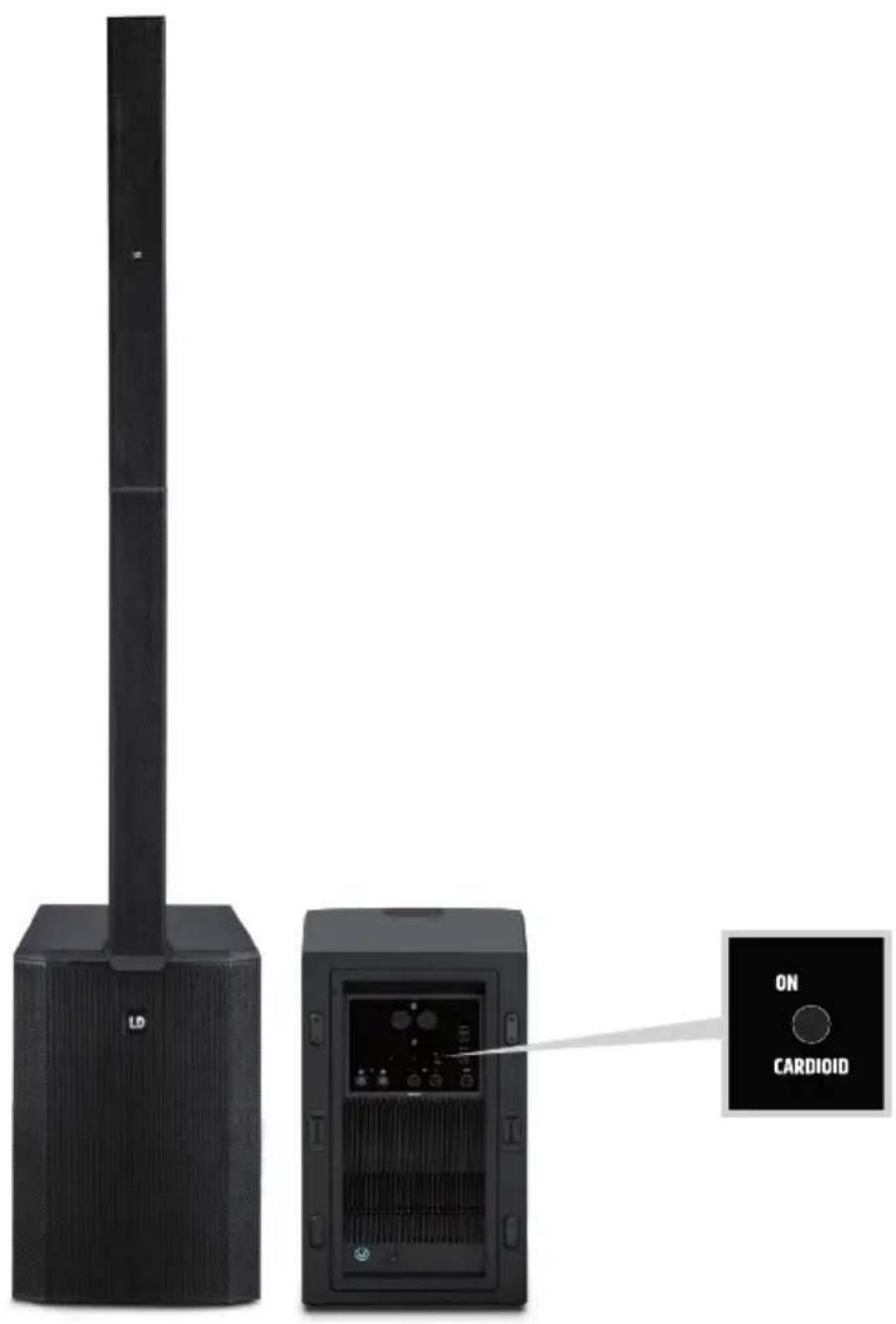 LD Systems MAUI 44 G2 SUB - Examples de câblage - 2