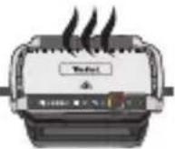 TEFAL OptiGrill Elite XL GC7608 - Confeção no modo manual - 1